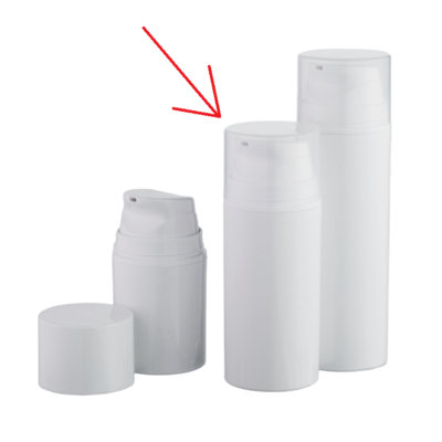 Airless lahvička 100ml - bílá