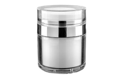 Airless lahvička bílá 50ml