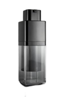 Airless lahvička čirá s černou pumpičkou 15ml