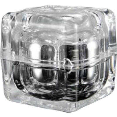 Akrylový kelímek 15ml čirý krychlový