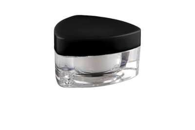 Akrylový kelímek 30ml trojúhelníkový čirý