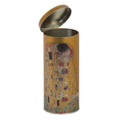 Aroma plechová dóza 1500ml zlatá &#039;&#039;THE KISS&#039;&#039;