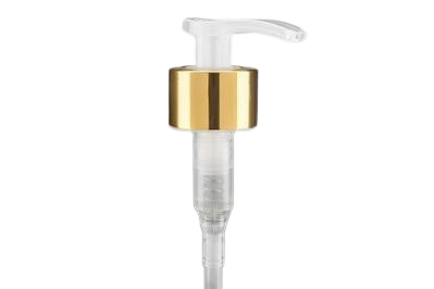 Dávkovač bílo-zlatý 28/410