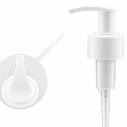 Dávkovač bílý hladký 28/410