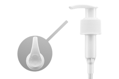 Dávkovač bílý žebrovaný 24/410 180mm