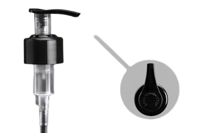 Dávkovač černý 28/410