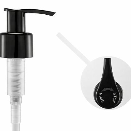 Dávkovač černý hladký 24/410 180mm