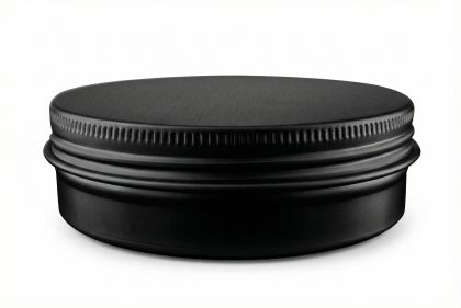 100 ml Hliníkový kelímek černý + alu víčko