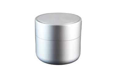 Hliníkový kelímek dvoustěnný 15ml - stříbrný