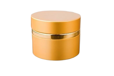 Hliníkový kelímek dvoustěnný 15ml zlatý