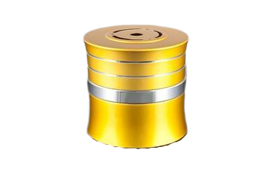 Hliníkový kelímek dvoustěnný 20ml zlatý