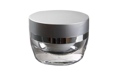 Hliníkový kelímek dvoustěnný 50ml šedý