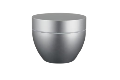 Hliníkový kelímek dvoustěnný 7ml - stříbrný kuželovitý