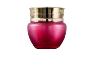 Kelímek růžový 30ml se zlatým víčkem