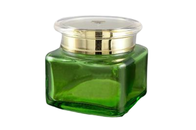 Kelímek zelený 60ml - se zlatým víčkem