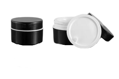 Kosmetický kelímek 15ml - černý