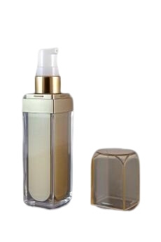 Lahvička plastová béžová 80ml