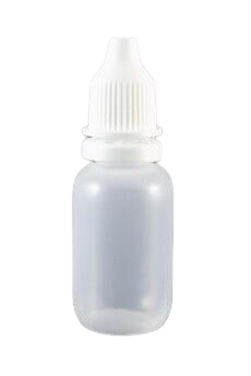 Lahvička plastová bílá 18ml