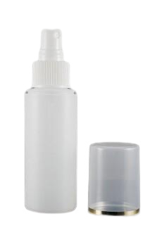 Lahvička plastová bílá 80ml