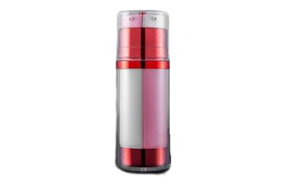 Lahvička plastová červená 2x65ml