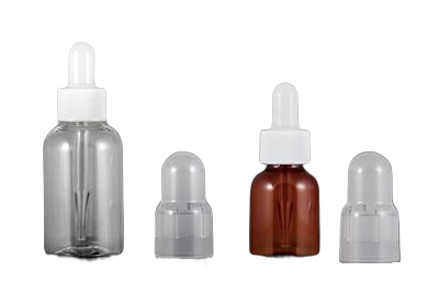 Lahvička plastová kulatá 35ml