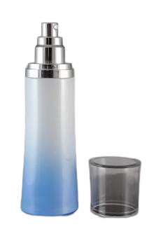 Lahvička plastová modro-bílá 15ml