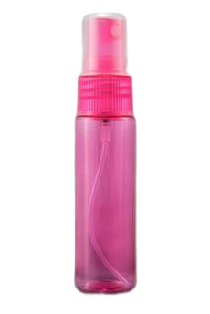 Lahvička plastová růžová 10ml