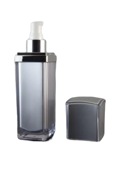 Lahvička plastová šedá 30ml