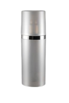 Lahvička plastová stříbrná 15ml