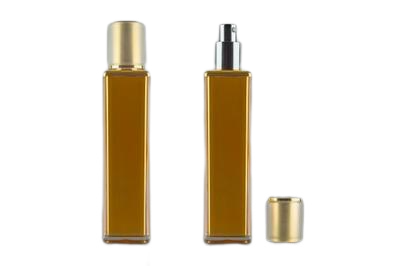 Lahvička plastová zlatá 50ml