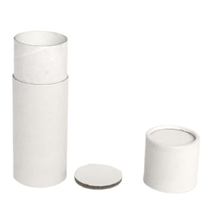 Papírová tuba bílá mat vysouvací 32 x 95mm
