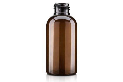 100 ml PET lahvička LATE - hnědá, 24/410