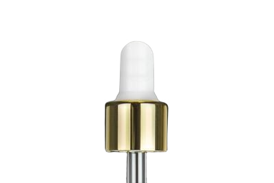 Pipeta bílo-zlatá  30ml + 50ml SOFI   20/410  75mm