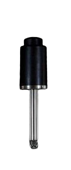 Pipeta PUSH černá se stříbrným proužkem pro 15ml 18/410