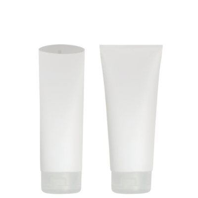 Plastová bílá tuba s fliptop uzávěrem 100ml