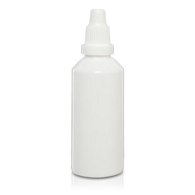 Plastová lahvička bílá 60ml