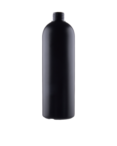 Plastová lahvička HDPE COLI černá 500ml,  mat