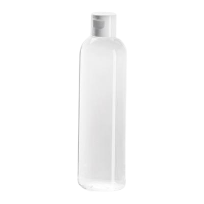 Plastová lahvička PET čirá 100ml 24/410 s flip-top víčkem