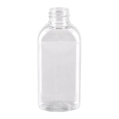 Plastová lahvička PET čirá plochá 50ml 20/410