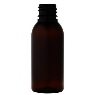 Plastová lahvička PETE  35ml - hnědá 18/410