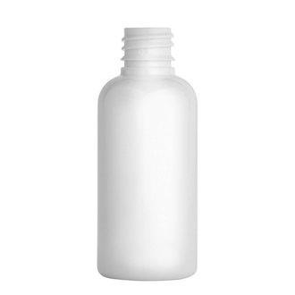 Plastová lahvička PETE  50ml - bílá 18/410