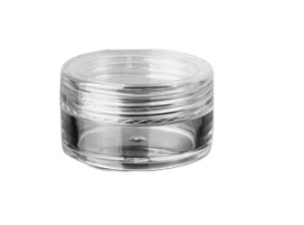 Plastový kelímek kulatý 10ml,  transparent S02