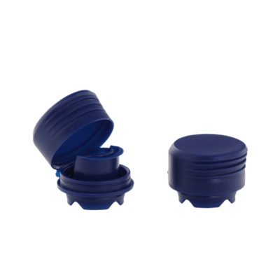 Plastový uzávěr na olejové plechové dózy - modrý