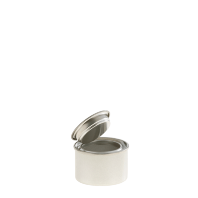 Plechová dóza - páka víko 30ml