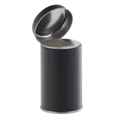 Plechová kořenka 175ml černá