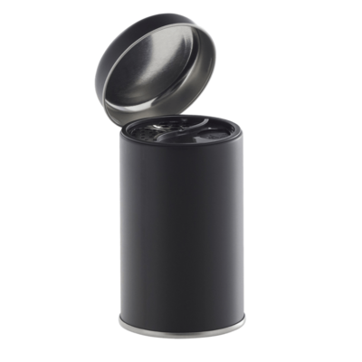 Plechová kořenka 175ml černá