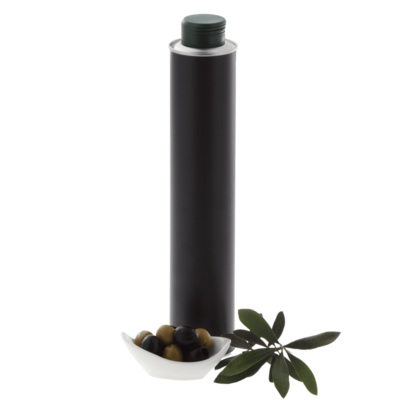 Plechová lahvička 500ml černá