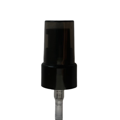 Pumpička černá 20/410 s černým víčkem