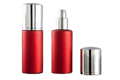 Skleněná lahvička červená 100ml