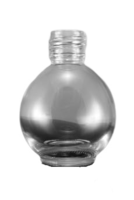 Skleněná lahvička čirá ve tvaru koule 30ml